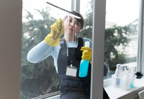 Nettoyage de vitres intérieures et extérieures à Chamberaud